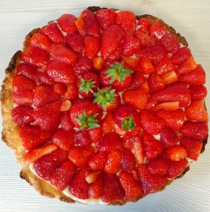 Photo tarte fraises